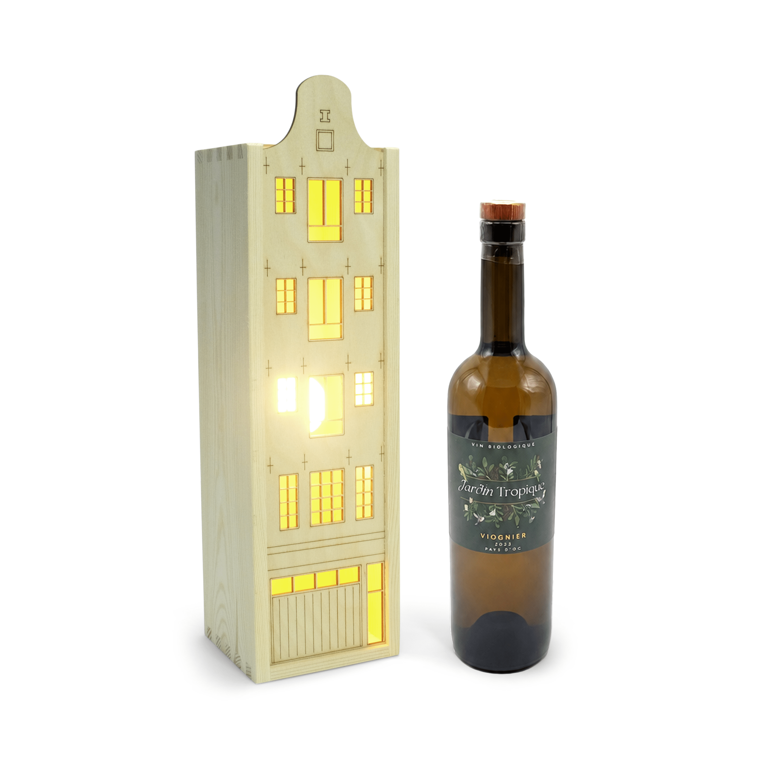 Grachtenhuis Lamp & Biologische Wijn - Afbeelding 2