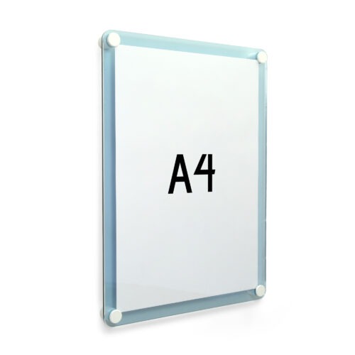 Plexiglas Deurbord | A4/A5/A6 | Blauw - Image 3