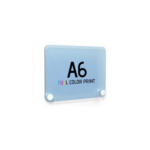 Plexiglas Deurbord | Full Color Print | Blauw - Image 3