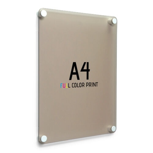 Plexiglas Deurbord | Full Color Print | Bruin