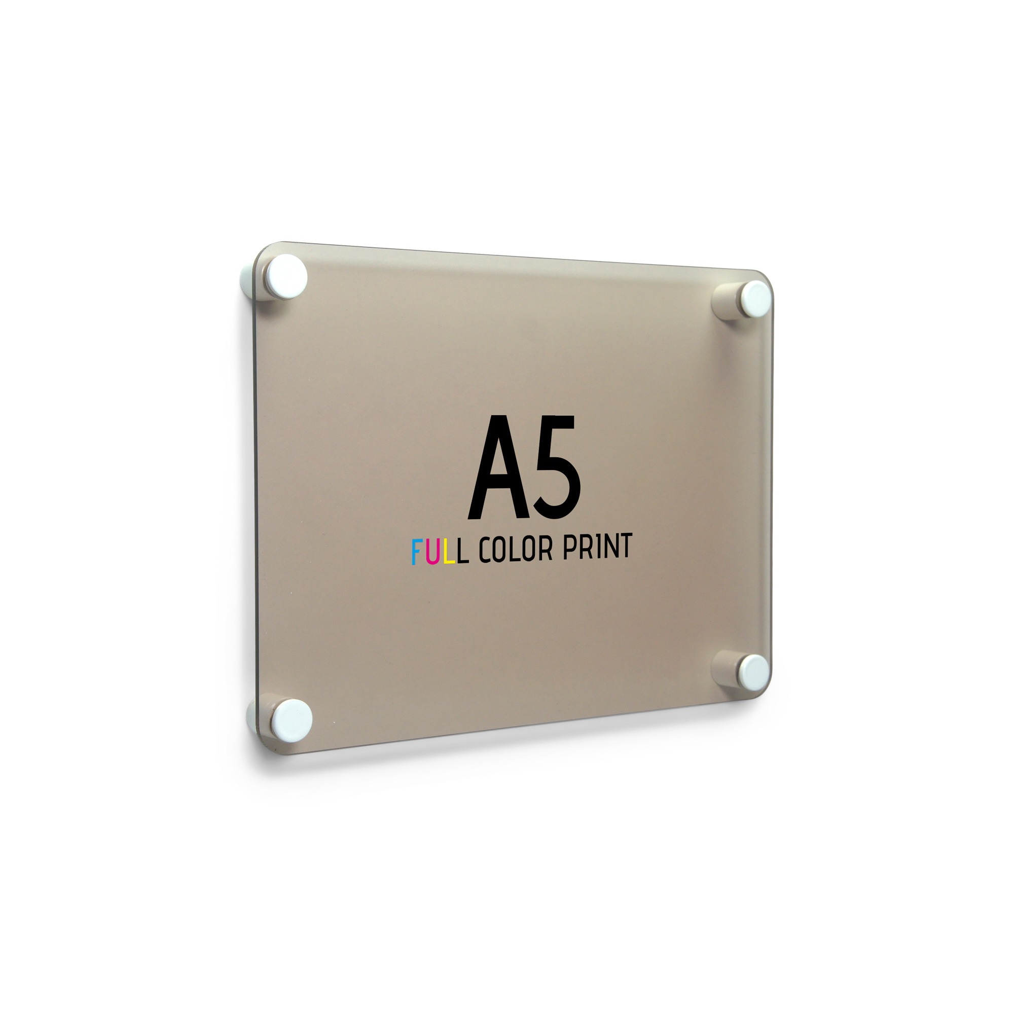 Plexiglas Deurbord | Full Color Print | Bruin - Image 2