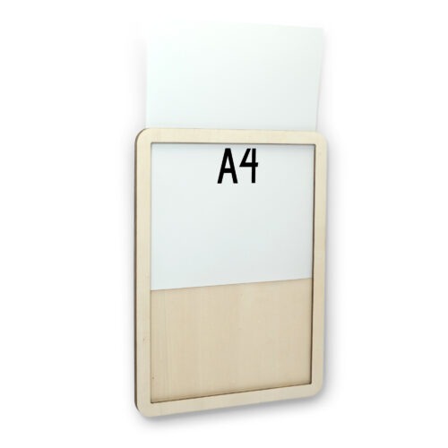 Houten Deurbord | A4/A5/A6 - Afbeelding 2
