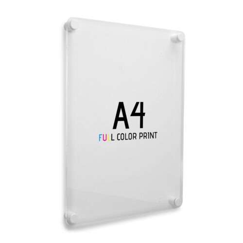 Plexiglas Deurbord | Full Color Print | Transparant