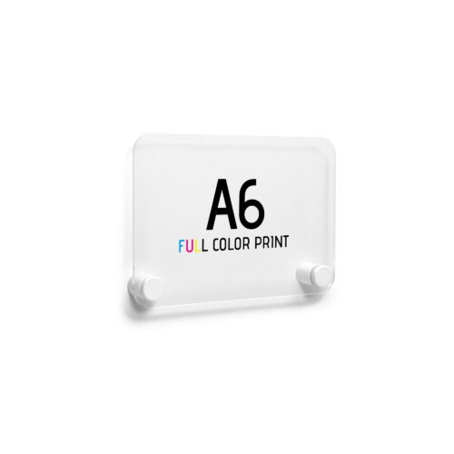 Plexiglas Deurbord | Full Color Print | Transparant - Image 3