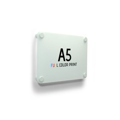 Alternative view of Plexiglas Deurbord | Full Color Print | Wit