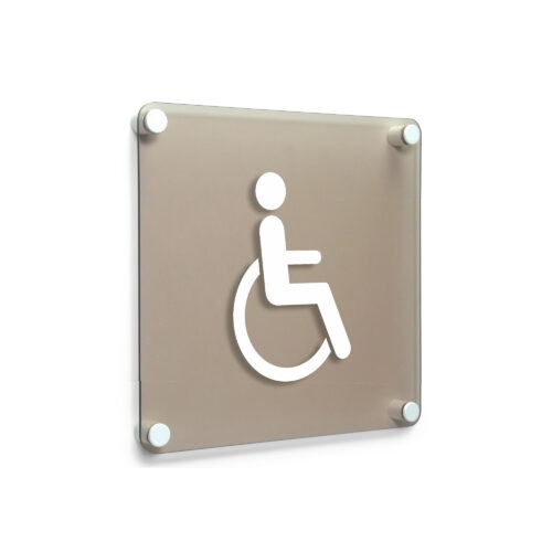 Pictogram | Bruin | Recycled plexiglas