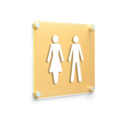 Pictogram | Geel | Recycled plexiglas