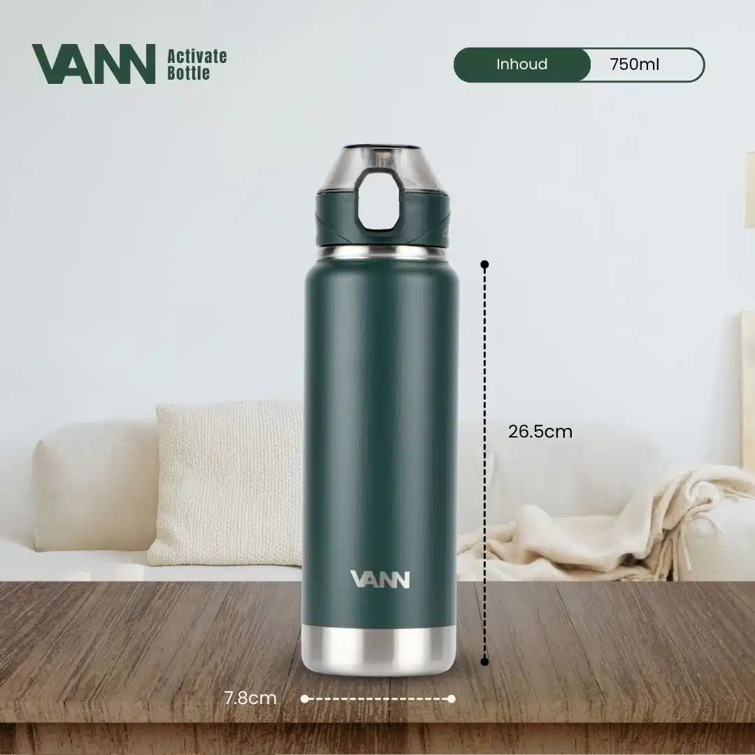 Activate Bottle - 0,75L RVS Drinkfles - Afbeelding 4