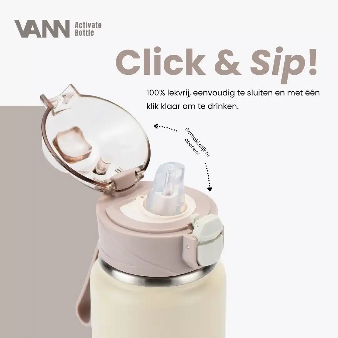Activate Bottle - 0,75L RVS Drinkfles - Afbeelding 7